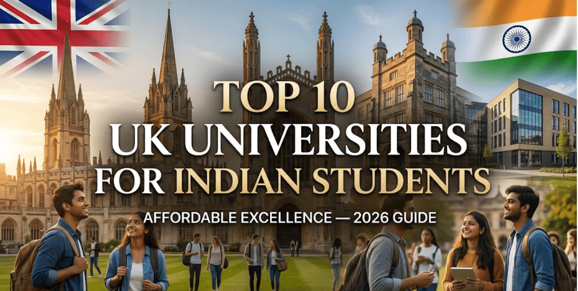 Top 10 Affordable UK Universities for Indian Students 2026