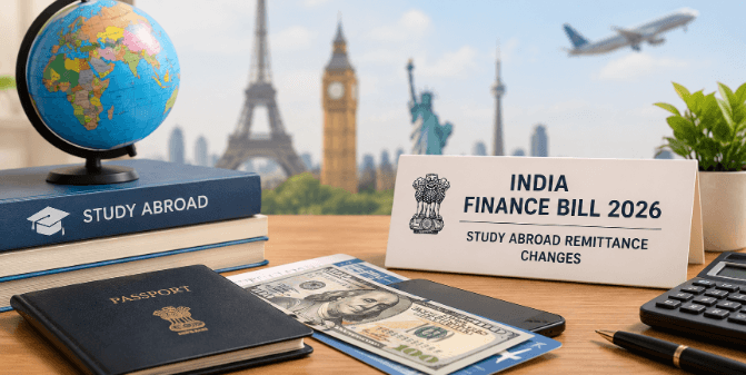 India Finance Bill 2026: Study Abroad Remittance Explained
